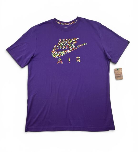 Nike Other - Nike Air Swoosh T-Shirt Pixel Purple Standard Fit Short Sleeve Crewneck Men’s XL